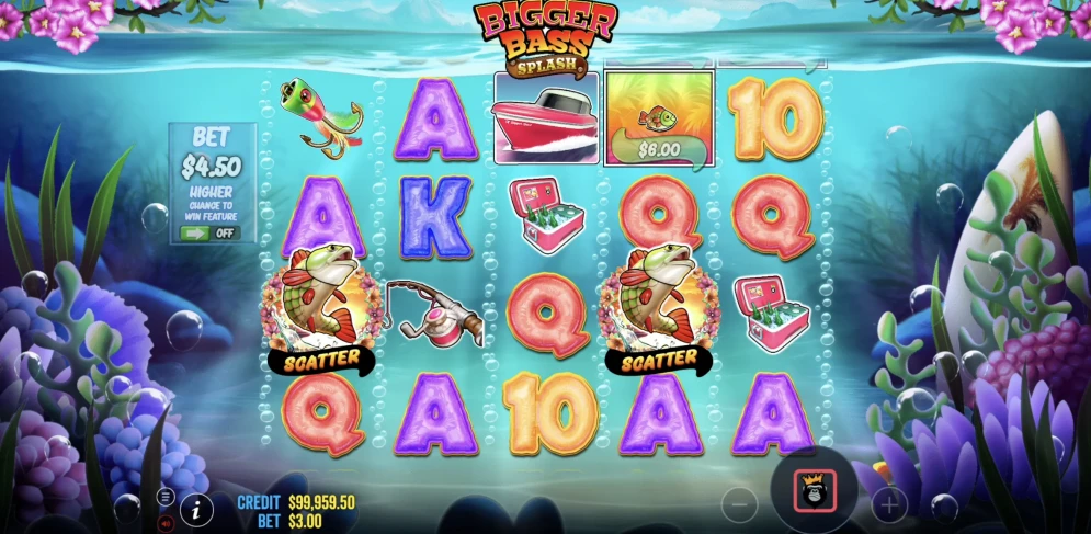 Bigger Bass Splash Slot