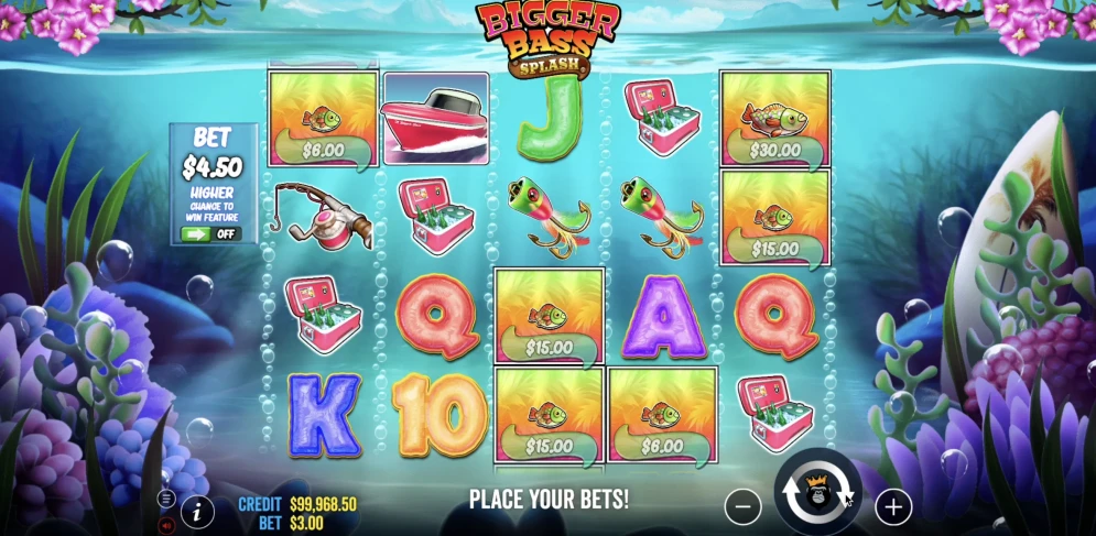 Bigger Bass Splash Slot